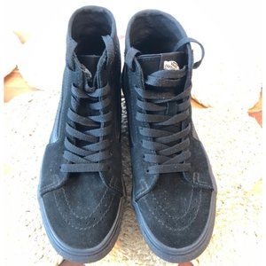 Vans Sk8-Hi Tapered Stackform Suede Canvas Shoe, Size W7.5